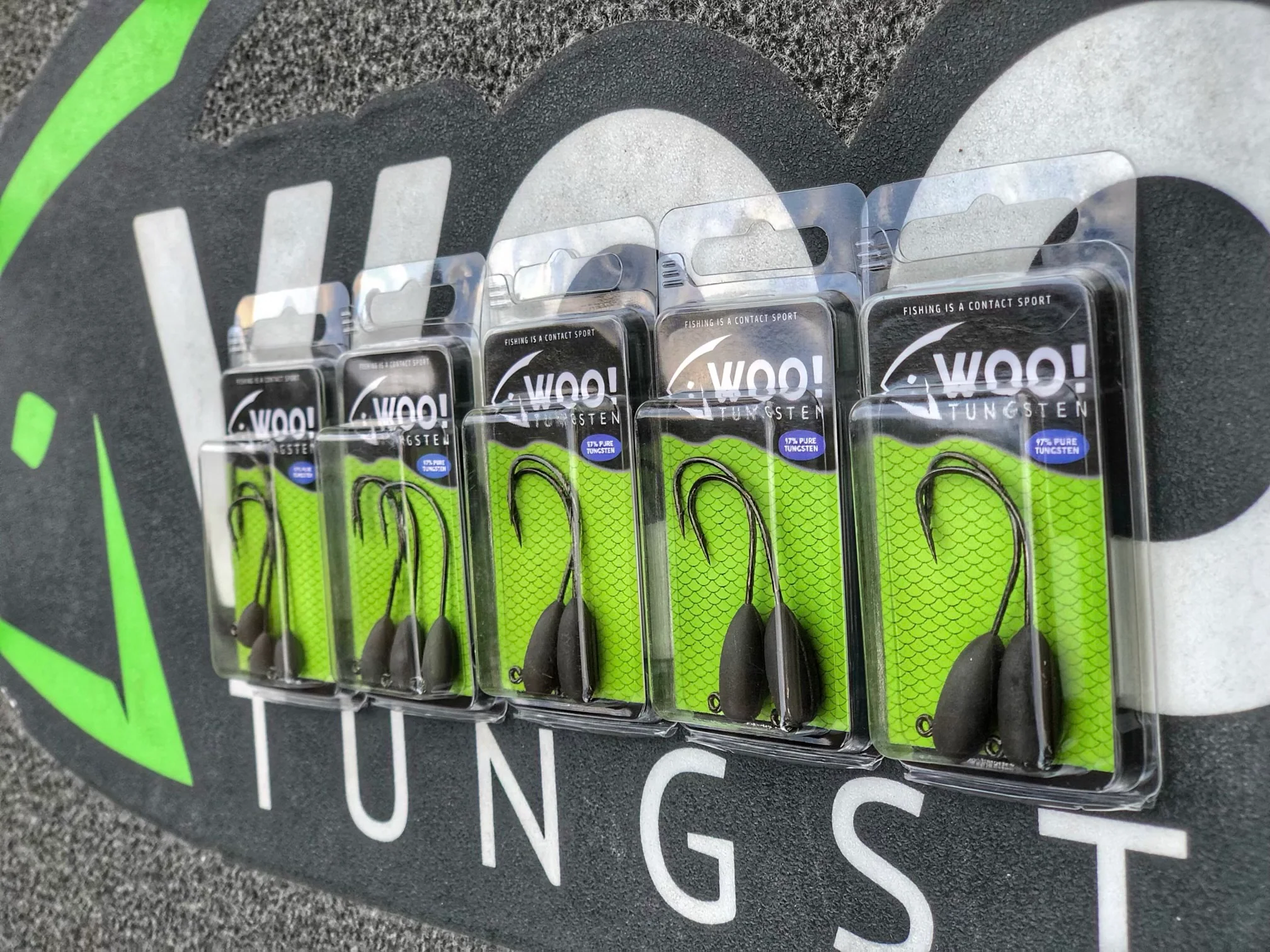 1/4 oz WOO! Tungsten Tube Jig Head (2 pack) - Image 2