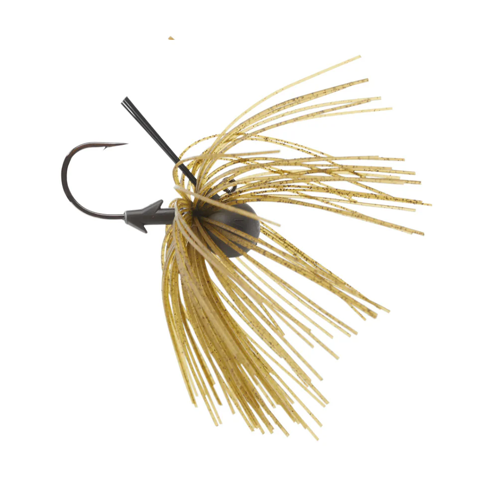 Keitech Tungsten Football Jig M2 Green Pumpkin - Image 3