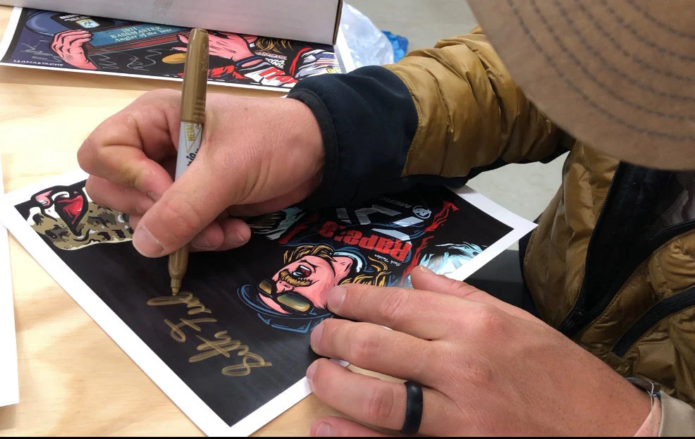 Feider Autographed Print - Image 2