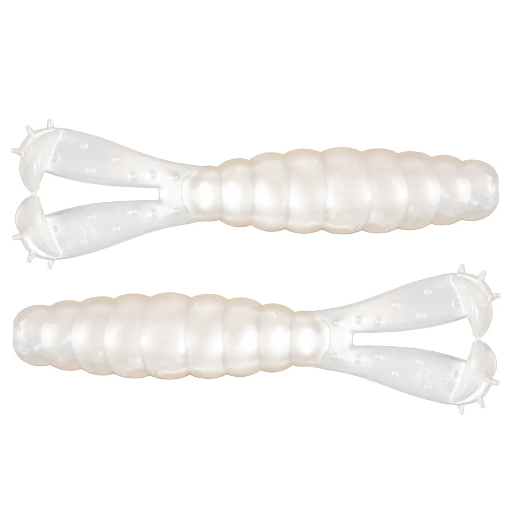 Goat Twin Tail Grub Pearl 3.75" 4 Pack