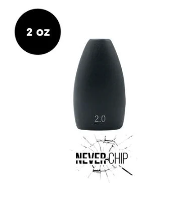 NEVER CHIP 2 oz Tungsten Flipping Weight (1 Pack)
