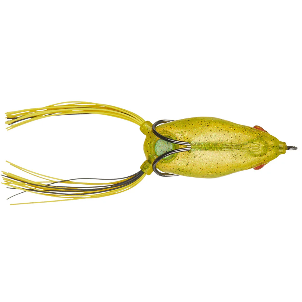 SPRO Dean Rojas Bronzeye Frog 65 Yellow Sparkle - Image 2