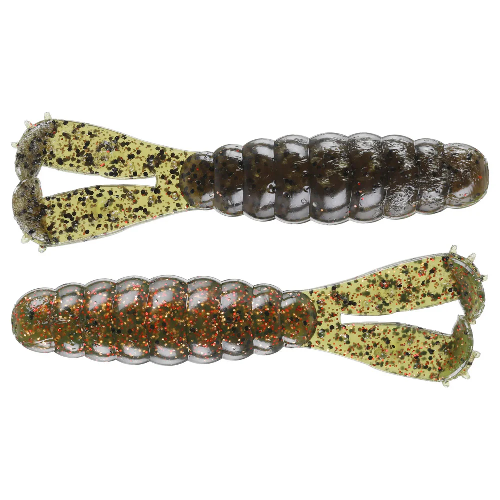Goat Twin Tail Grub Canada Craw 3.75" 4 Pack